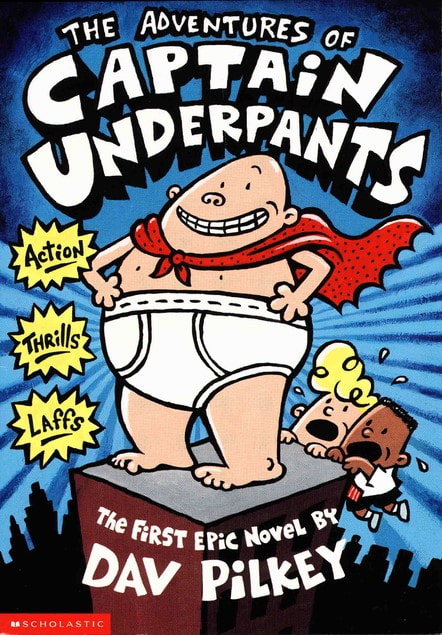 The Adventures of Captain Underpants cover